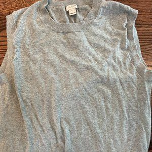 J. Crew Sleeveless Crew Neck Sweater